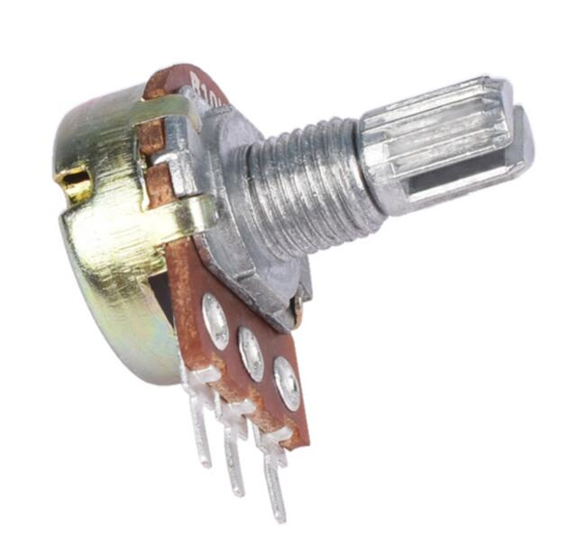 WH148 B10K 20MM Shaftpotentiometer 3pin